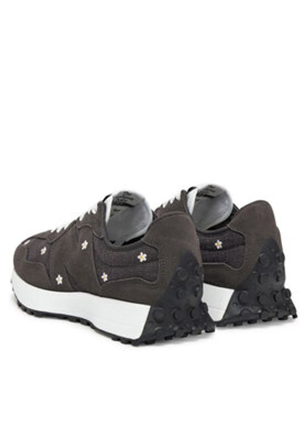 New Balance Sneakersy WS327DCB Czarny. Kolor: czarny. Materiał: zamsz, skóra