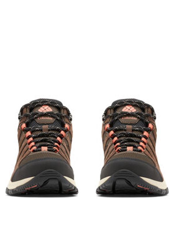 columbia - Columbia Trekkingi Redmond III Mid Waterproof 1940611 Brązowy. Kolor: brązowy. Materiał: materiał