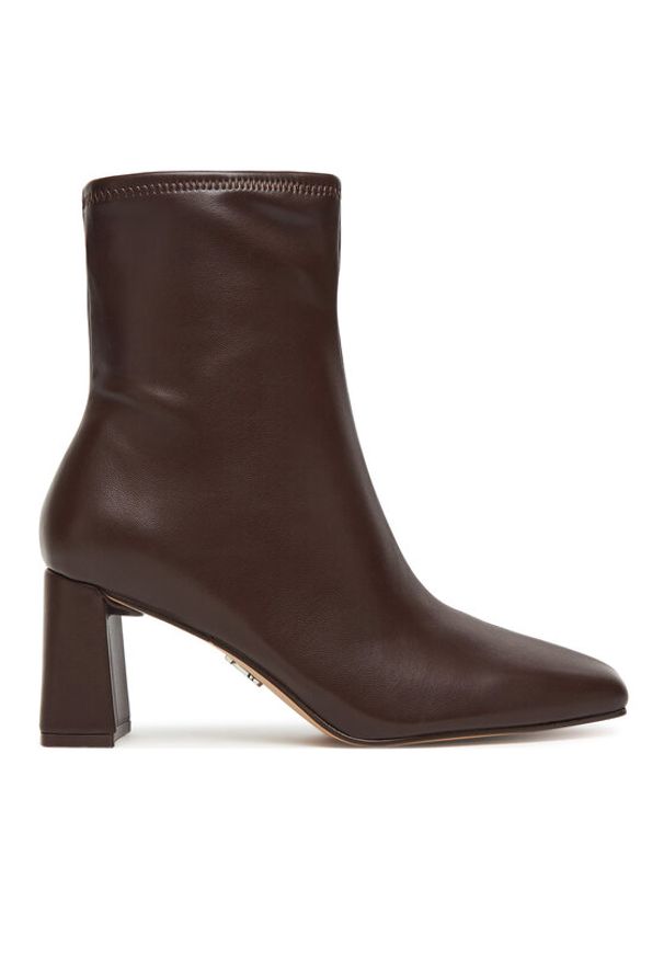 Steve Madden Botki Hurst SM11003498 Brązowy. Kolor: brązowy. Materiał: skóra