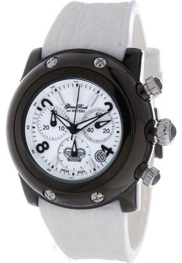Zegarek Glam Rock Zegarek Damski Glam Rock GR30103 ( 46 mm). Styl: rockowy