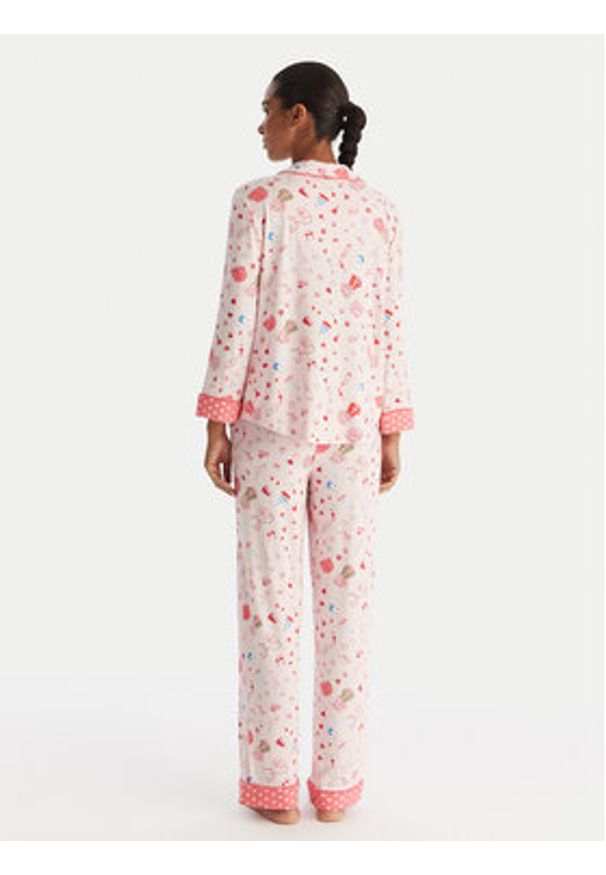 Kate Spade Piżama KSI82772 Różowy Regular Fit. Kolor: różowy. Materiał: syntetyk