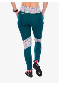 OCUN - Legginsy wspinaczkowe damskie Ocun Rhea Leggings. Kolor: zielony