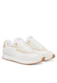 TOMMY HILFIGER - Tommy Hilfiger Sneakersy Th Retro Runner Mix FW0FW09410 Biały. Kolor: biały. Materiał: materiał #3