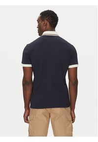 Napapijri Polo E-Zeri NP0A4ID4 Granatowy Regular Fit. Typ kołnierza: polo. Kolor: niebieski. Materiał: bawełna