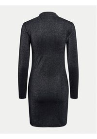 Pieces Sukienka codzienna Monica 17151155 Czarny Slim Fit. Okazja: na co dzień. Kolor: czarny. Materiał: syntetyk. Typ sukienki: proste. Styl: casual