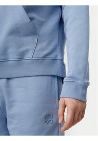 Hugo - HUGO Bluza Delfinia 50522423 Niebieski Regular Fit. Kolor: niebieski. Materiał: bawełna #4