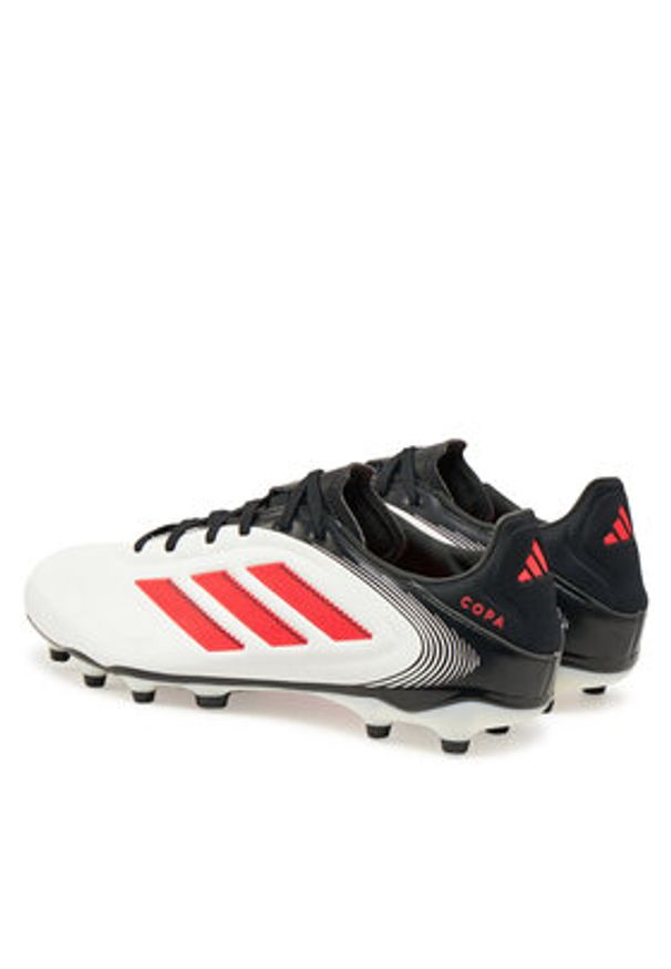 Adidas - adidas Buty do piłki nożnej Copa Pure 3 League Firm/Multi-Ground ID9049 Biały. Kolor: biały. Materiał: skóra