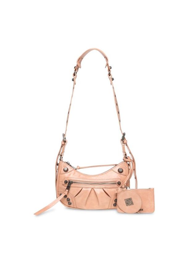 Steve Madden Torebka Bglowing Crossbody SM13000877-02002-PCH Różowy. Kolor: różowy. Materiał: skórzane