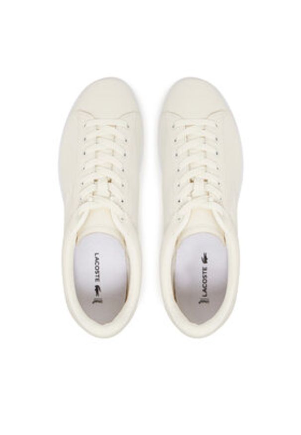 Lacoste Sneakersy 7-49SMA0032 Biały. Kolor: biały. Materiał: skóra