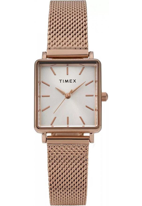 Zegarek damski Timex TW2Y26200 różowe złoto. Kolor: różowy, złoty, wielokolorowy