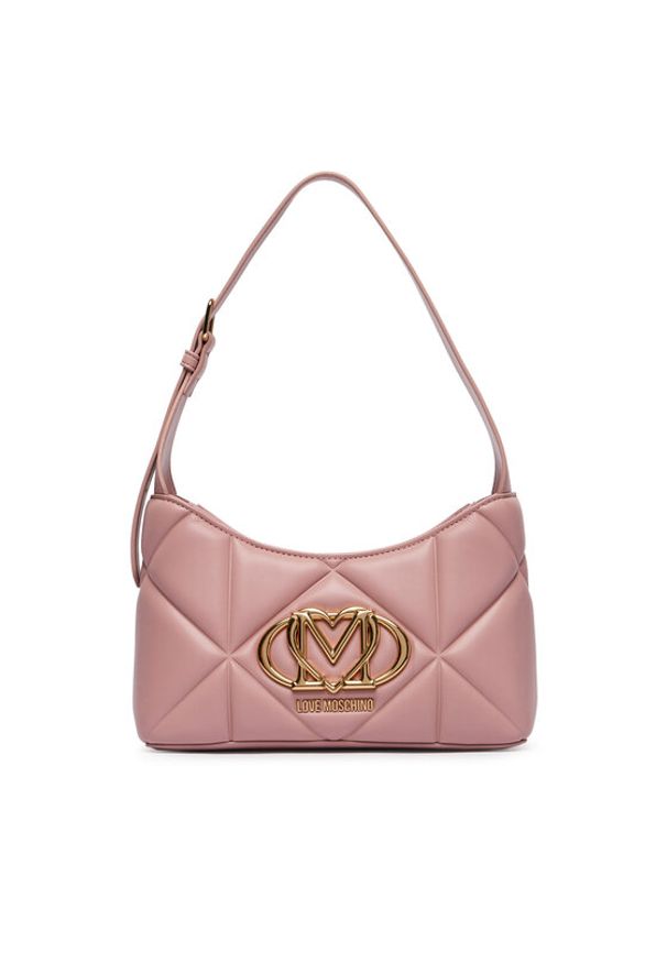 Love Moschino - LOVE MOSCHINO Torebka JC4258PP0OLC0600 Różowy. Kolor: różowy. Materiał: skórzane