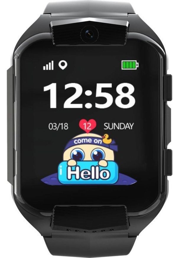 Smartwatch Pacific 32-1 Czarny (PACIFIC 32-1). Rodzaj zegarka: smartwatch. Kolor: czarny