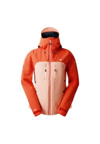 DARE 2B - Wodoodporna Kurtka Damska/damska Diverging. Kolor: pomarańczowy. Sport: turystyka piesza #1