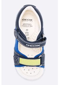 Geox - Sandały dziecięce. Kolor: niebieski. Materiał: syntetyk, materiał, skóra #5