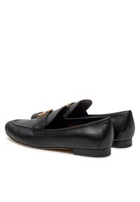 Tory Burch Loafersy Eleanor 158204 Czarny. Kolor: czarny. Materiał: skóra