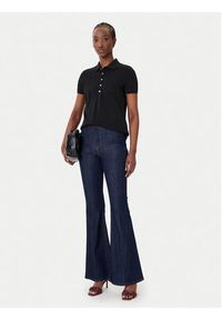 Lauren Ralph Lauren - LAUREN RALPH LAUREN Polo 200679219003 Czarny Regular Fit. Typ kołnierza: polo. Kolor: czarny. Materiał: bawełna #5