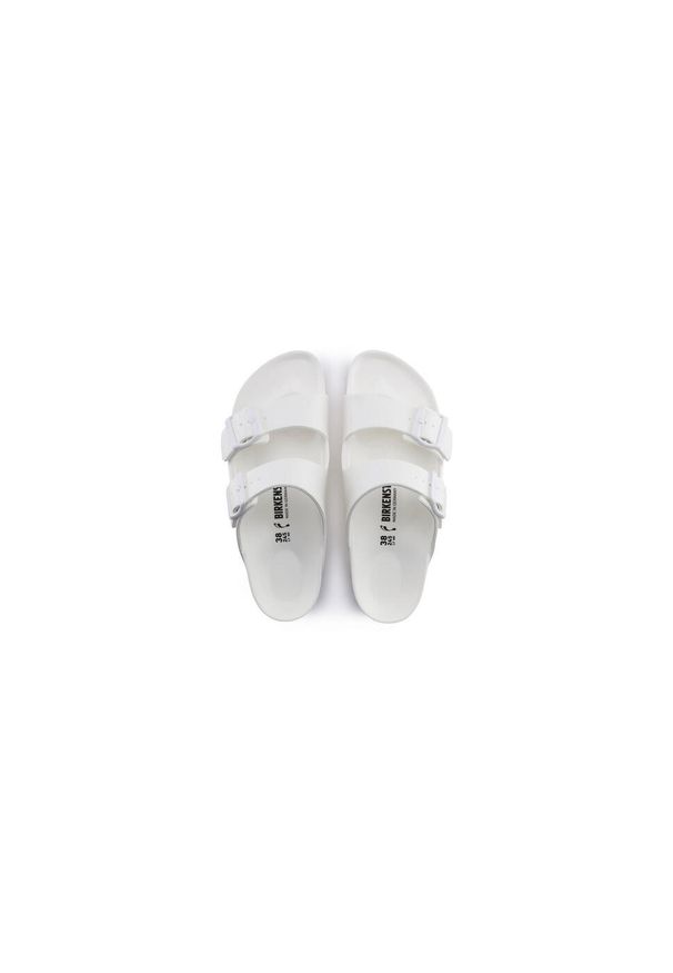 Klapki damskie Birkenstock Arizona Eva. Kolor: biały. Materiał: materiał