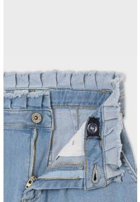 Mayoral - Szorty jeansowe dziecięce. Okazja: na co dzień. Kolor: niebieski. Materiał: jeans. Styl: casual