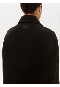Calvin Klein Jeans Płaszcz wełniany J20J223576 Czarny Relaxed Fit. Kolor: czarny. Materiał: syntetyk #3