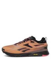 Reebok Sneakersy 100033321-W Brązowy. Kolor: brązowy. Materiał: materiał #7