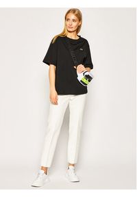 Lacoste T-Shirt TF5441 Czarny Boy Fit. Kolor: czarny. Materiał: bawełna #3