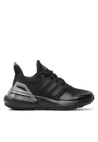 Adidas - adidas Sneakersy Rapidasport Bounce Sport Running Lace Shoes HP6125 Czarny. Kolor: czarny. Materiał: materiał. Sport: bieganie