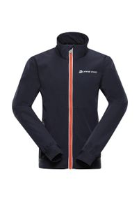 ALPINE PRO - Wodoodporna Kurtka Dziecięca Softshell ALPINE Pro Tycho 128-134. Kolor: fioletowy. Materiał: softshell. Styl: sportowy