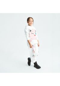 Reserved - Spodnie dresowe Pokemon - Biały. Kolor: biały. Materiał: dresówka #1