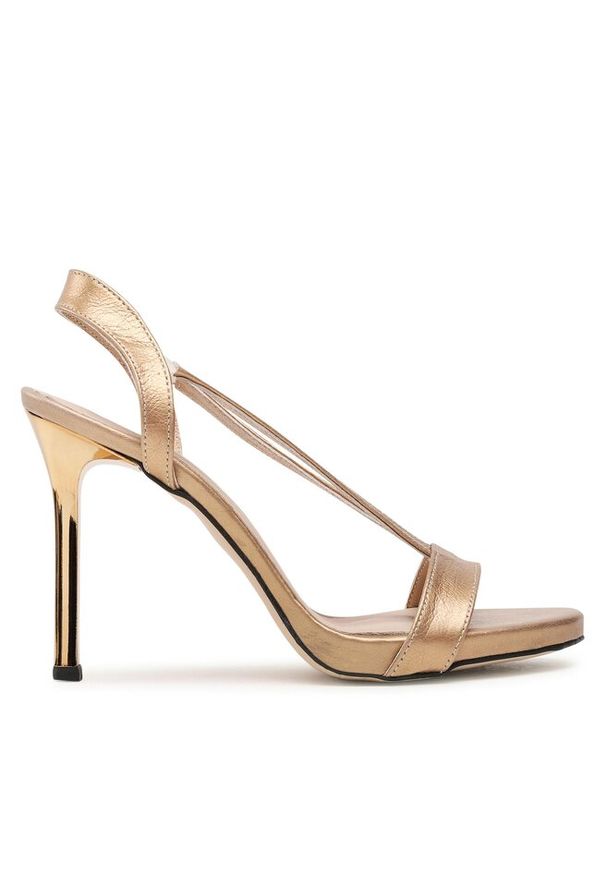 Sandały Karino. Kolor: złoty