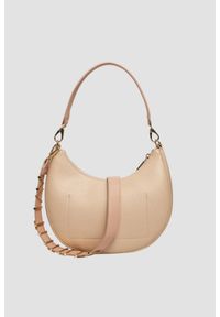 Valentino by Mario Valentino - VALENTINO Beżowa torebka księżyc Alexia Hobo Bag. Kolor: beżowy #4