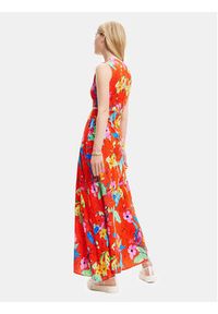 Desigual Sukienka letnia 23SWVW73 Czerwony Regular Fit. Kolor: czerwony. Materiał: wiskoza. Sezon: lato #5