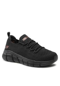skechers - Skechers Sneakersy BOBS SPORT Color Connect 117121/BBK Czarny. Kolor: czarny. Materiał: materiał. Model: Skechers Sport #6