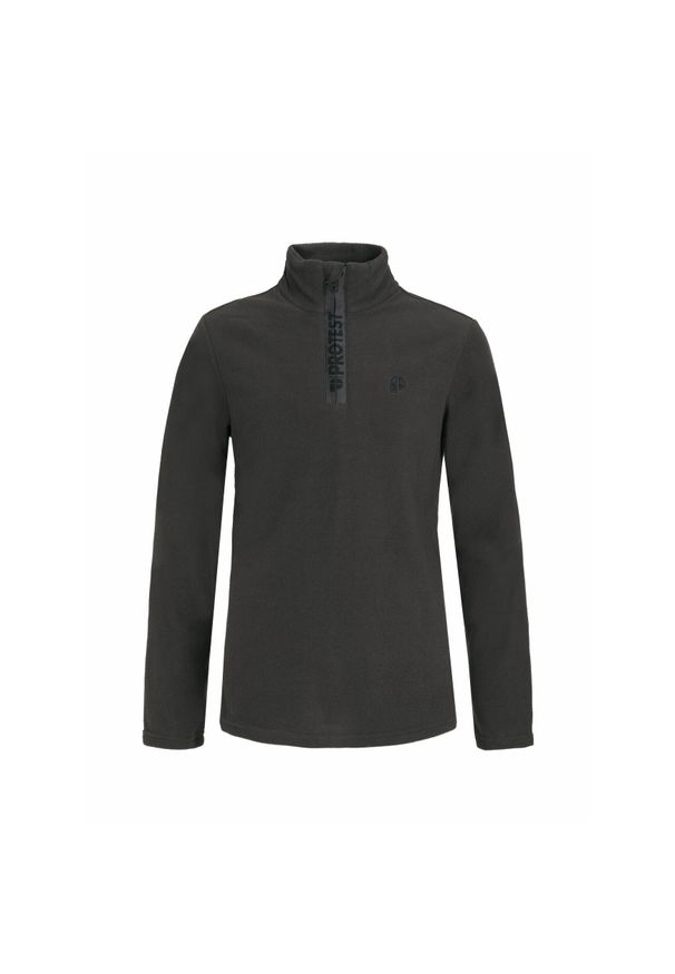 Dziecięcy polar 1/4 zip Protest Perfecty. Kolor: szary. Materiał: polar. Sezon: zima. Sport: wspinaczka, narciarstwo