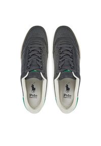 Polo Ralph Lauren Sneakersy 809960927004 Szary. Kolor: szary. Materiał: skóra, zamsz