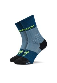 Compressport Skarpety wysokie unisex Pro Racing Socks Winter Trail SCRU2045 Niebieski. Kolor: niebieski. Materiał: materiał #1