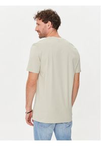 BOSS - Boss T-Shirt Thinking 1 50481923 Beżowy Regular Fit. Kolor: beżowy. Materiał: bawełna
