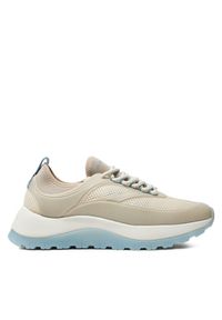 Sneakersy Calvin Klein. Kolor: beżowy