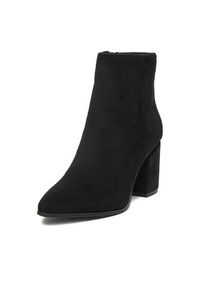 DeeZee Botki 5628-1 Czarny. Kolor: czarny. Materiał: syntetyk, materiał #3