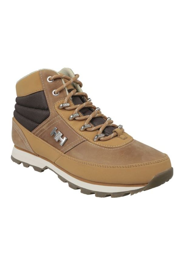 Buty Helly Hansen Woodlands W 10807-726 brązowe. Kolor: brązowy. Materiał: skóra, nubuk. Szerokość cholewki: normalna
