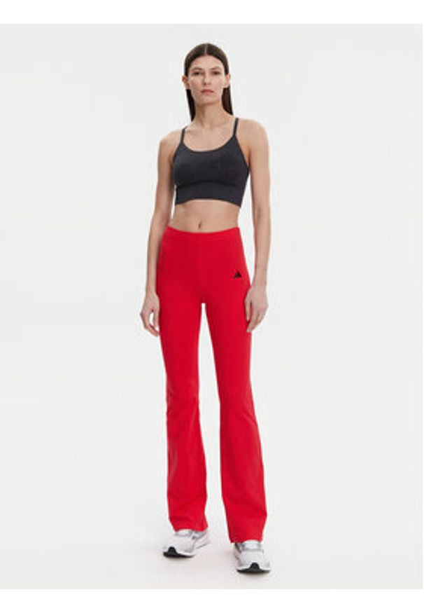 Adidas by Stella McCartney - adidas by Stella McCartney Biustonosz sportowy TrueStrength JJ1650 Szary Slim Fit. Kolor: szary. Materiał: syntetyk