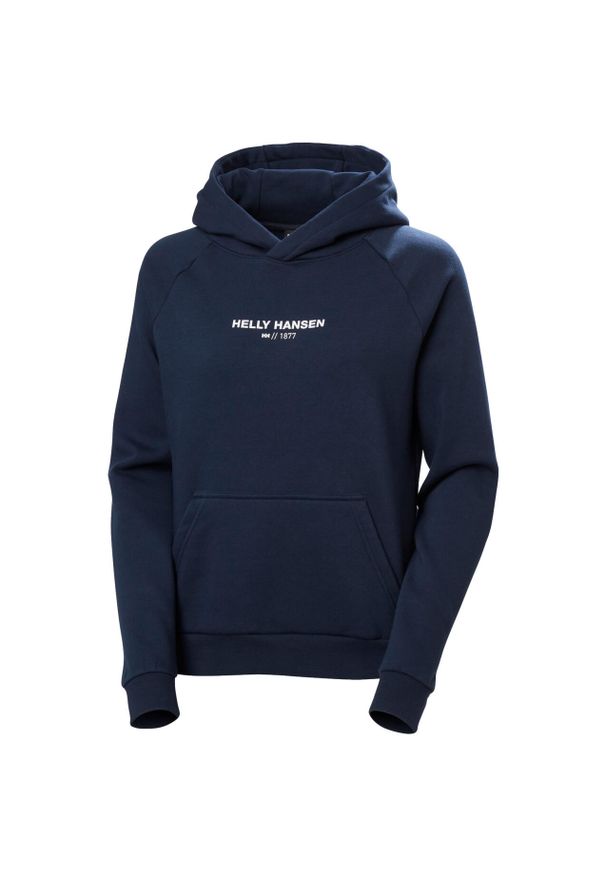 Bluza damska z kapturem Helly Hansen Fleece. Typ kołnierza: kaptur. Kolor: niebieski