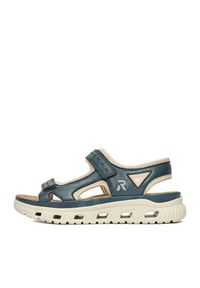 Rieker Sandały CEO-64066-14 Granatowy. Kolor: niebieski. Materiał: skóra #4