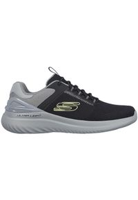 skechers - Adidasy Skechers Bounder 2.0 - Anako, Mężczyźni. Kolor: czarny. Materiał: materiał. Sport: fitness