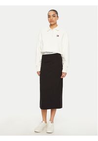 Tommy Jeans Spódnica ołówkowa DW0DW19365 Czarny Slim Fit. Kolor: czarny. Materiał: syntetyk #2