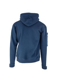 Bluza z kapturem Joma Street, Mężczyźni. Typ kołnierza: kaptur. Kolor: niebieski. Materiał: bawełna, materiał #2