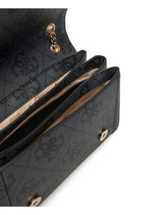 Guess Torebka HWOS96 72210 Czarny. Kolor: czarny. Materiał: skórzane