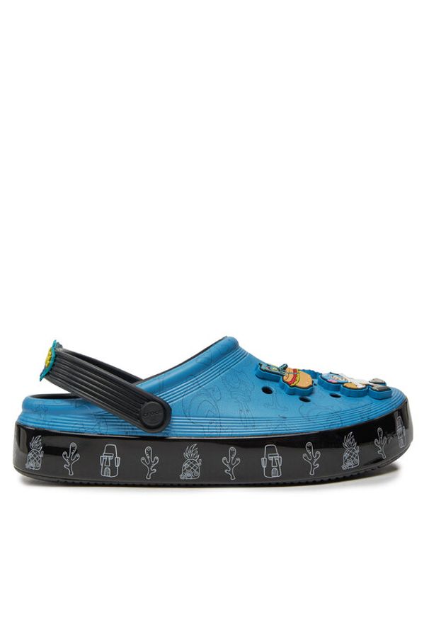 Crocs Klapki Spongebob Multi Off Court Clog 209825 Czarny. Kolor: czarny