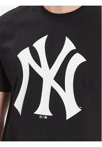 47 Brand T-Shirt MLB New York Yankees Imprint 47 Echo Tee BB017TEMIME544088JK Czarny Regular Fit. Kolor: czarny. Materiał: bawełna #4