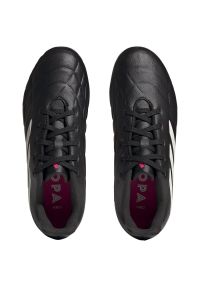 Adidas - Buty piłkarskie adidas Copa Pura.3 Fg Jr HQ8945 czarne czarne. Zapięcie: sznurówki. Kolor: czarny. Materiał: syntetyk, skóra, guma. Sport: piłka nożna #5