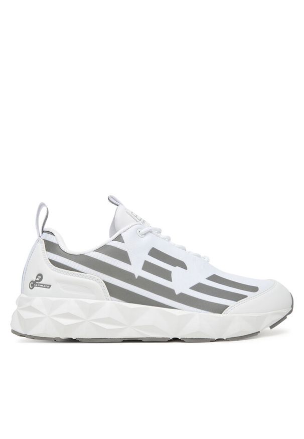 Sneakersy EA7 Emporio Armani. Kolor: biały